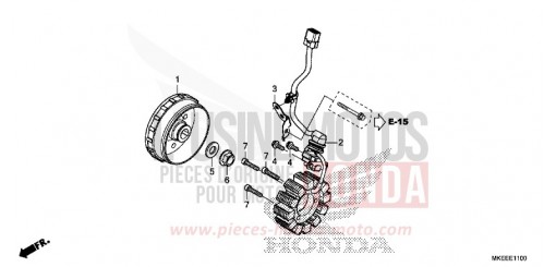 GENERATRICE CRF450RK de 2019